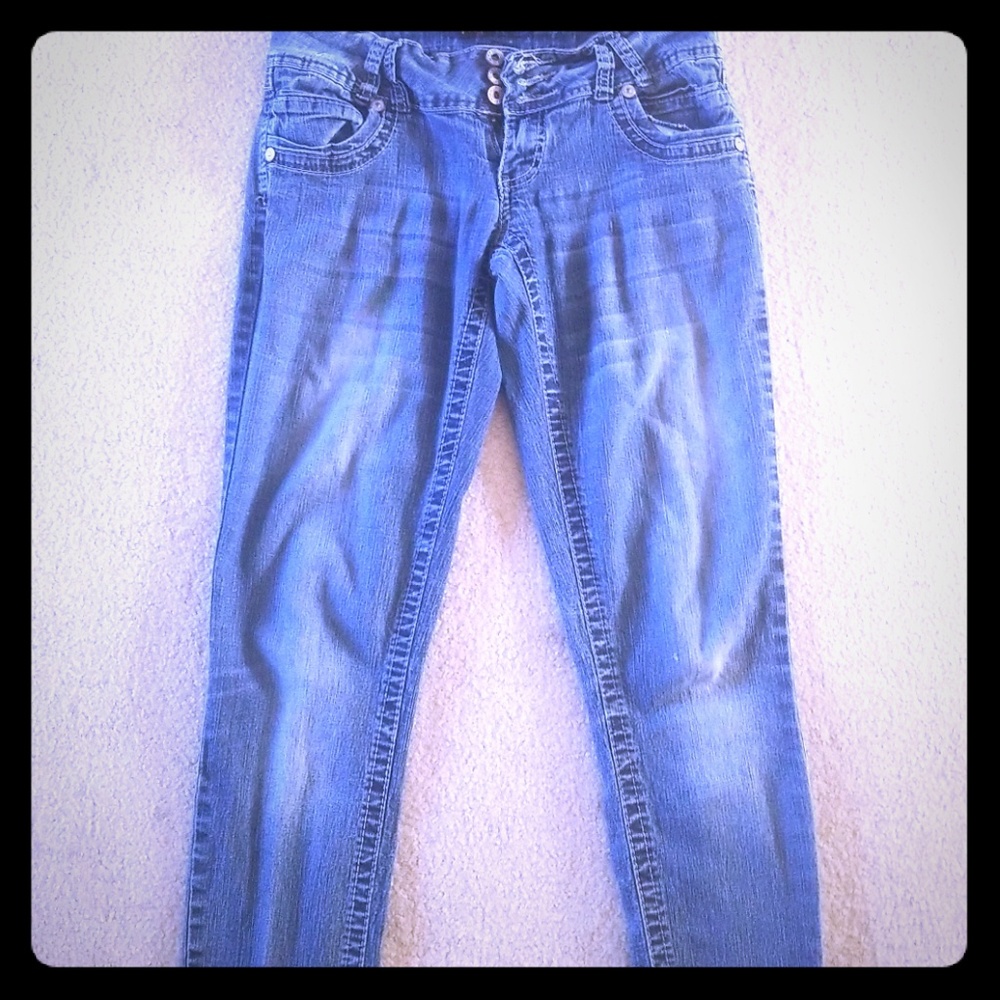 Mid-Rise Jeans